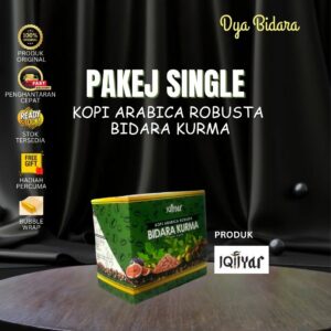 Pakej Single Kopi Arabica Robusta Bidara Kurma